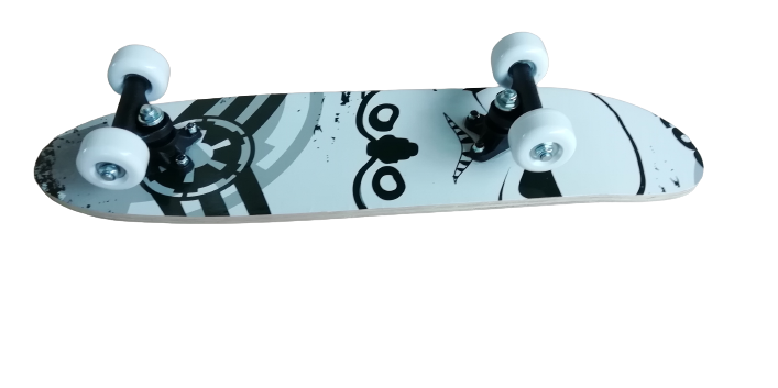 Skateboard dětský UNISON UN 1906 černobílý