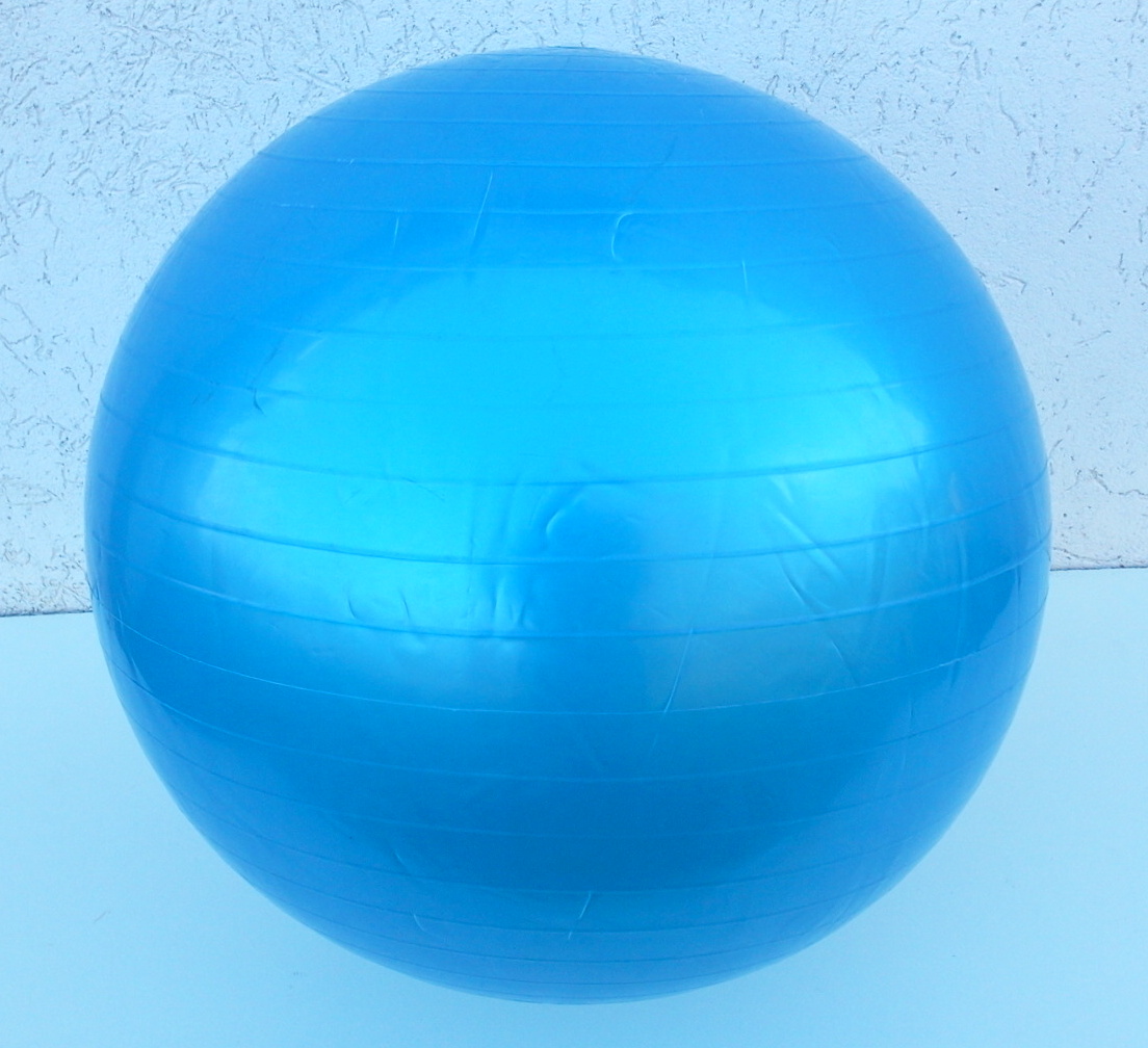 Gymnastický relaxační míč UNISON UN 2014 65 cm modrý