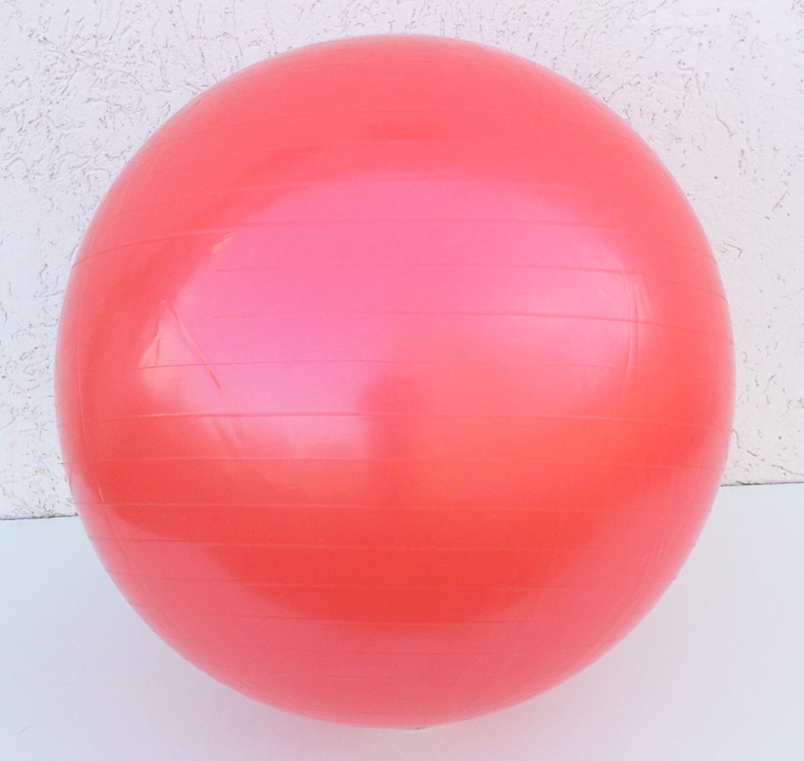 Gymnastický relaxační míč UNISON UN 2015 75 cm červený