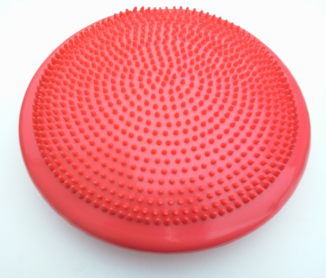 Balanční a masážní disk  33 cm UNISON UN 2047 červený + pumpička