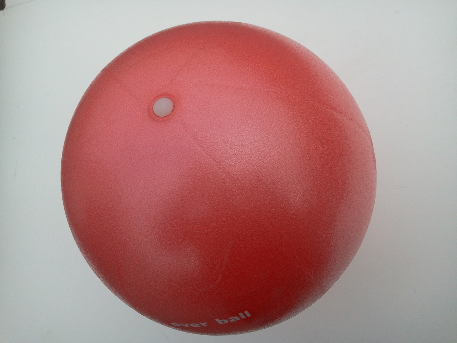 Overball aerobní míč  Unison UN 2023 červený