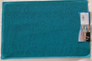 Koupelnová předložka - rohožka 1-BAREVNÁ modrá UNISON 60 x 90 cm UN2215 