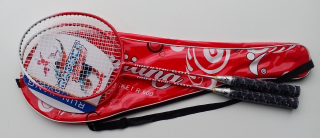 Badminton souprava De Luxe červená UN 1016