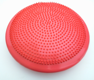 Masážní a balanční disk  červený UNISON UN 2028 33 cm